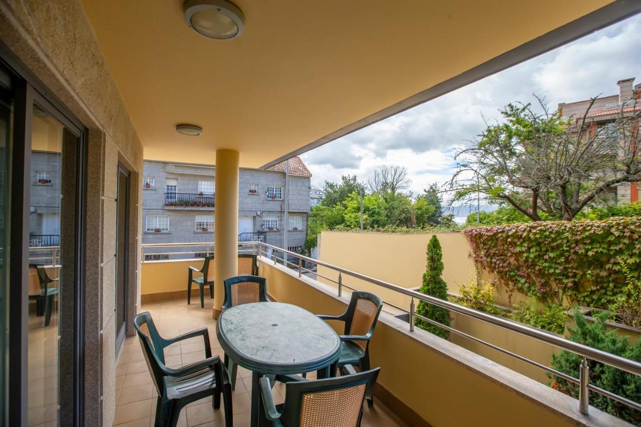 Ferienwohnung Residencial Pinamar Sanxenxo Exterior foto