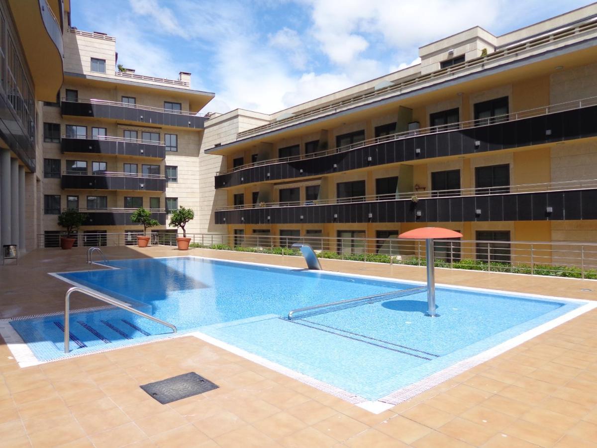 Ferienwohnung Residencial Pinamar Sanxenxo Exterior foto